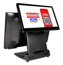 Mealzo all-in-one EPOS system with double screen
