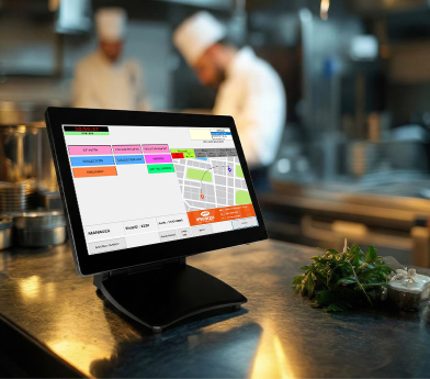 Mealzo epos system for a dark kitchen 