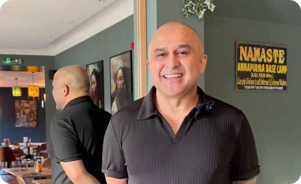 Wee gukha restaurant owner is happy for partnering with Mealzo