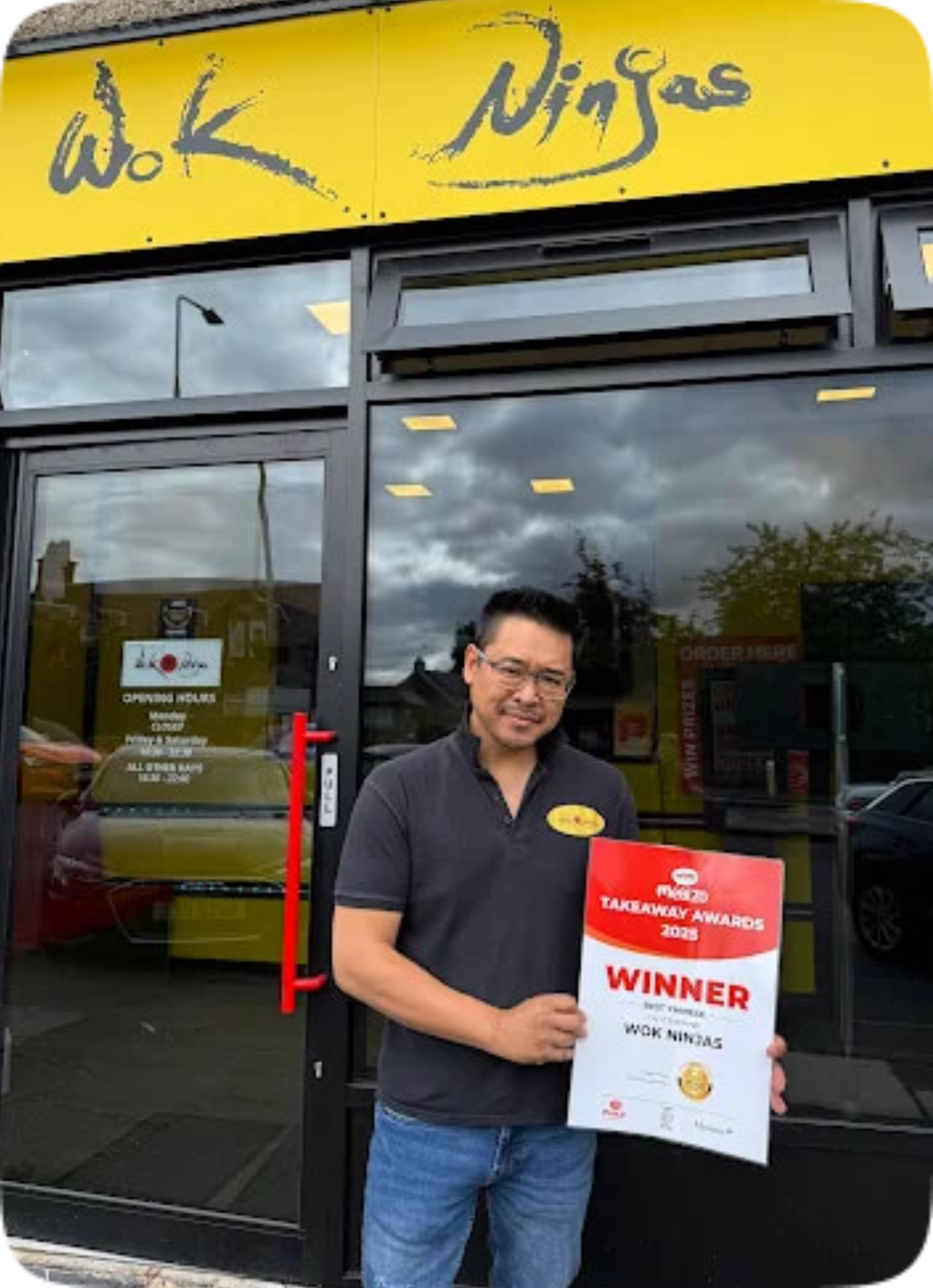 Won Ninja takes Mealzo's best takeaways award 2025